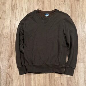 J. Crew Men's Crewneck Sweater - Olive Green